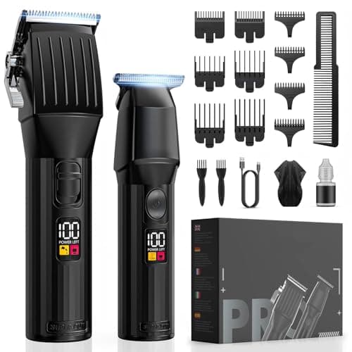 Solati Professional Hair Clippers & Trimmer Kit with LED Display $18.89