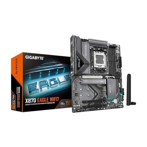[Resale, AC] $96.90 | GIGABYTE X870 Eagle WIFI7 AMD AM5 LGA 1718 Motherboard (Used - Like New) at Amazon