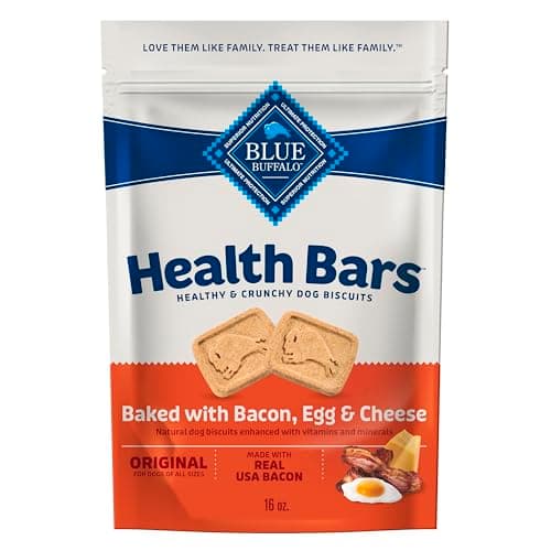 Select Accts: 16-oz Blue Buffalo Health Bars Dog Biscuits (Egg & Cheese) 4 for $9.20 w/ S&S