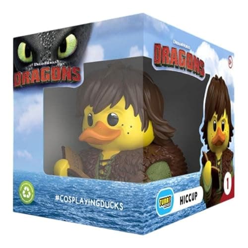 TUBBZ Boxed Edition: How to Train Your Dragon - Hiccup Cosplaying Rubber Duck Vinyl Figure