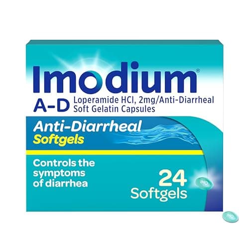 [SnS, AC] $5.28* | 24-Count Imodium A-D Fast-Acting Anti-Diarrheal Softgels at Amazon