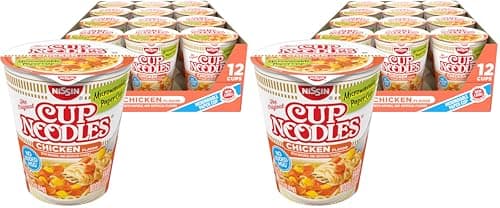 Nissin, Cup Noodles Soup, Chic...25 oz (case of 12) (Pack of 2)