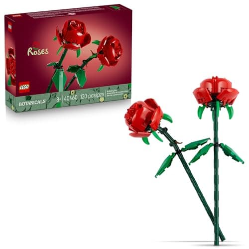 120-Piece LEGO Roses Building Toy (40460) $10.89 + Free Shipping w/ Prime, Walmart+ or on $35+