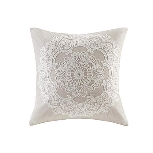 Harbor House Modern Design Dec...uzanna, Cotton Medallion Taupe