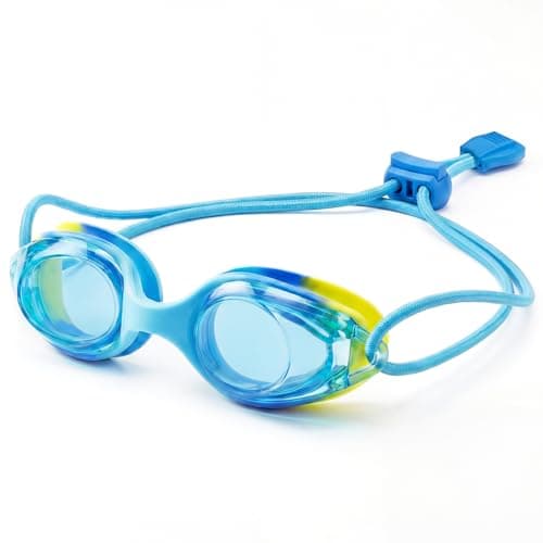Aegend Swim Goggles for Kids Age 3-8 (Blue)