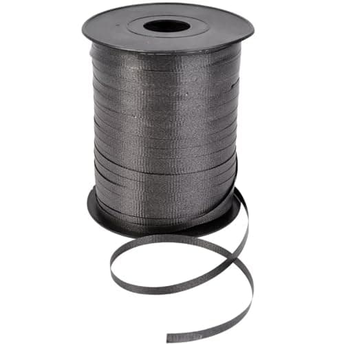 Rhode Island Novelty Black Curling Ribbon, 500 Yards
