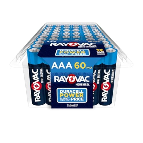 Select Accts: 60-Ct Rayovac AAA Alkaline Batteries $9.60 w/ S&S