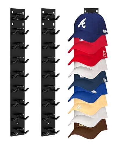 Hat Organizer for Baseball Caps 2-Pack for $8 + free shipping w/ Prime
