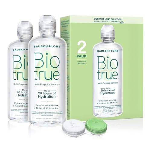 [SnS, AC] $20.38* | 2 × 2-Pk 10-Oz Biotrue Multi-Purpose Contact Lens Solution w/ Lens Case ($10.19 each) at Amazon