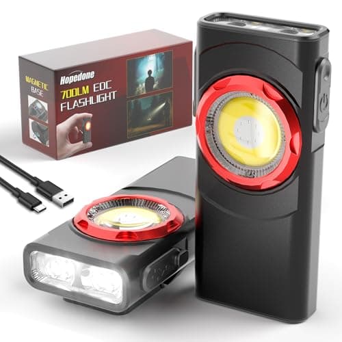 Hopedone Rechargeable Clip-On Light for $8 + free shipping w/ Prime