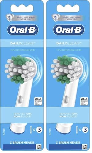 Oral-B Daily Clean Electric To...ds Refill, 3 Count (Pack of 2)