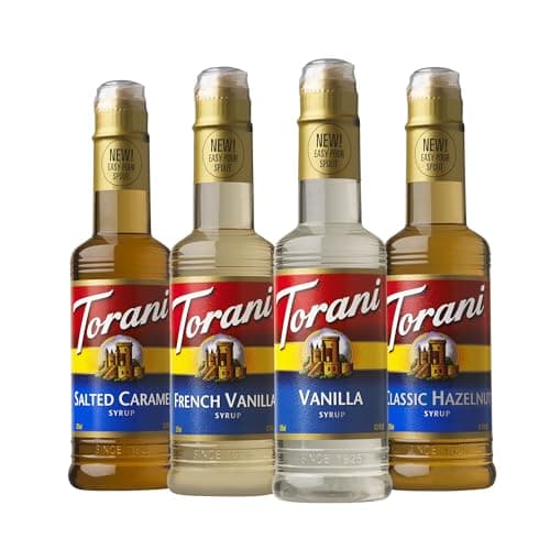 4-pk 12.7-oz Torani Flavored Drink Syrup Café Variety Pack $9.85 w/ S&S