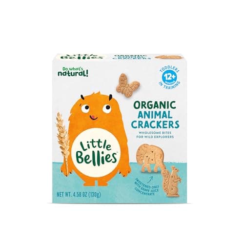 Little Bellies Organic Animal ...ler Snack, 4.58 oz (Pack of 5)