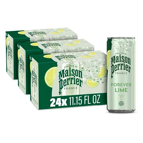 Select Accts: 24-Pk 11.15-Oz Maison Perrier Forever Lime Sparkling Water $12.60 w/ S&S