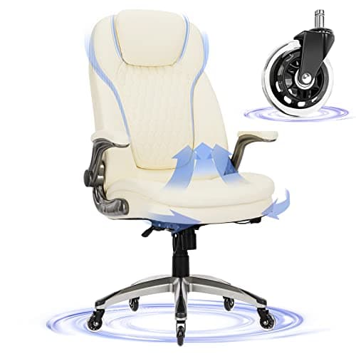 Executive Office Chair-Ergonom...Chair Thicken Seat for Comfort