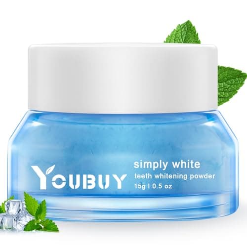 Teeth Whitening Powder with Pap+, Premium Enamel-Safe Toothpaste Powder for Sensitive Teeth, Gentle Stain Remover for Coffee, Tea, Wine, 15g