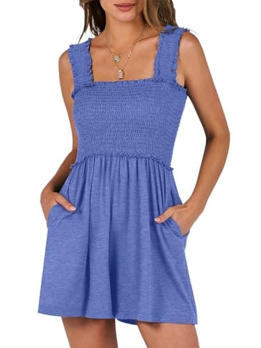 Sleeveless Romper w/ Pockets Only $9.89 on Amazon (Reg. $36)