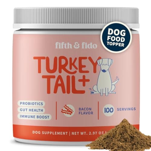 Fifth & Fido Turkey Tail Mushroom Powder for Dogs $10.19 w/ S&S + Free Shipping w/ Prime or on $35+