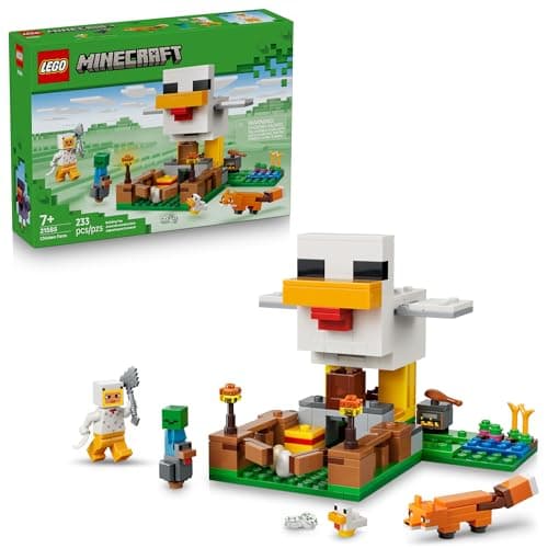 $15.99 | 233-Piece LEGO Minecraft - Chicken Farm (21585, 2026) at Amazon