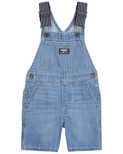 Oshkosh Boy World's Best Overalls, Sky Blue, 5T