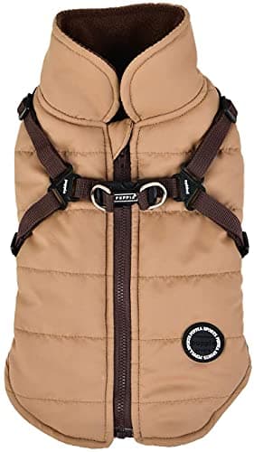 Puppia Mountaineer Winter Dog ...all & Medium Dog, Beige, Small