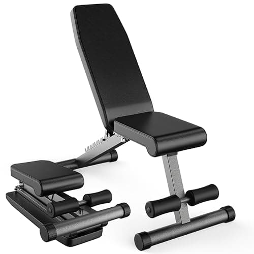 Finer Form 5-in-1 Adjustable & Foldable Weight Bench for $85 w/ Prime + free shipping