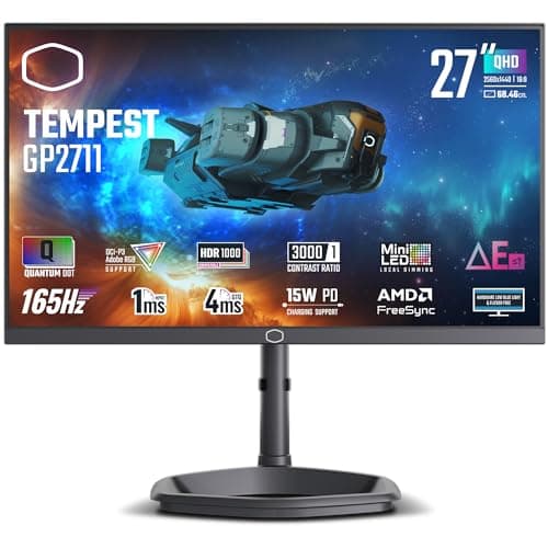 Cooler Master Tempest GP2711 2...* 1, HDMI2.0 * 2, USB C*1, KVM