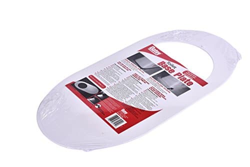 Oatey 31259 Round Nose Toilet Base Plate, White