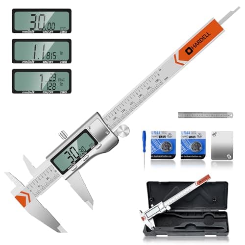 Hardell 6" Digital Caliper for $14 + free shipping w/ Prime