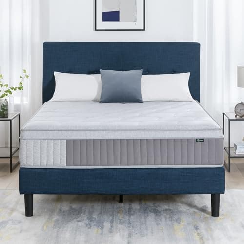 Zinus Cool Support 12 Inch Hyb..., CertiPUR-US Certified, Queen