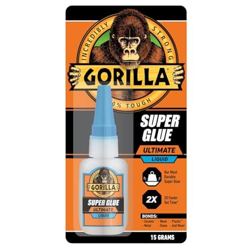 Gorilla Ultimate Super Clear Liquid Glue (15g) $6