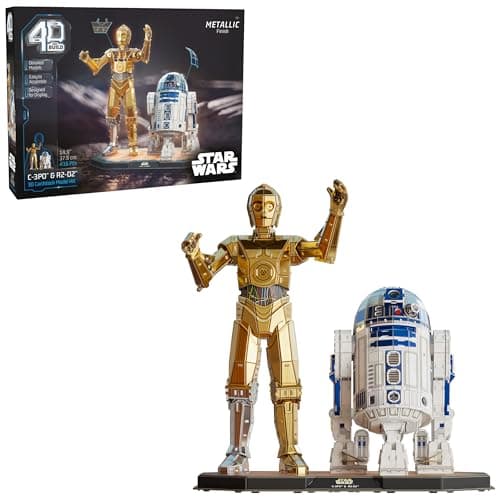 4D Build, Star Wars C-3PO & R2...s, Gift Ideas for Ages 12 & Up