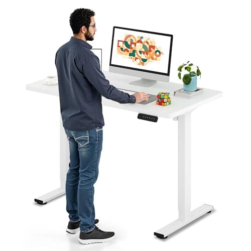 48"x 24" SANODESK Height Adjustable Electric Standing Desk w/ 6-Button Controller (White) $89.98 + Free Shipping