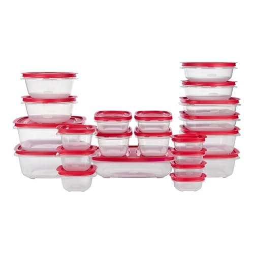 $39.99* | 44-Piece Rubbermaid EasyStore Containers with Lids at Amazon
