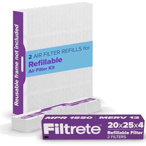 Filtrete 20x25x4 Refillable Ai... Filter Kit, for HVAC, Furnace