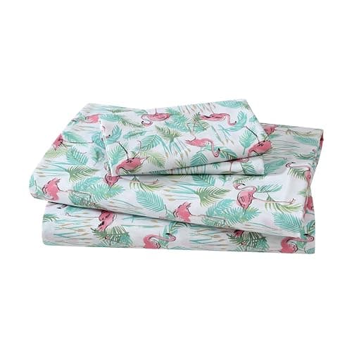 Beatrice Home Fashions Coastal..., King, Flamingo Paradise Pink