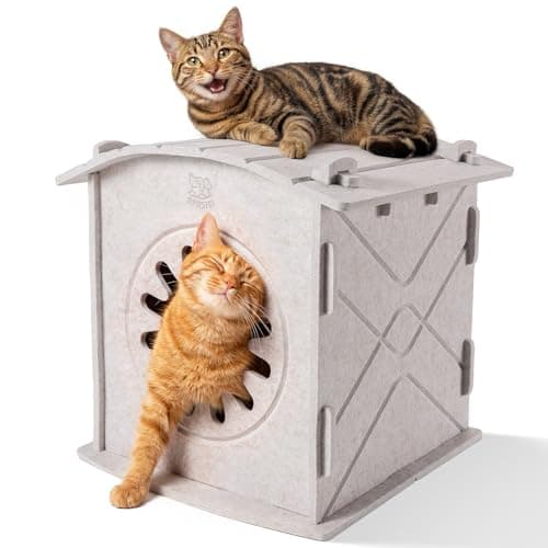 Apasiri Indoor Scratch-Resistant Felt Cat House from $11.99 + Free Shipping w/ Prime or on $35+