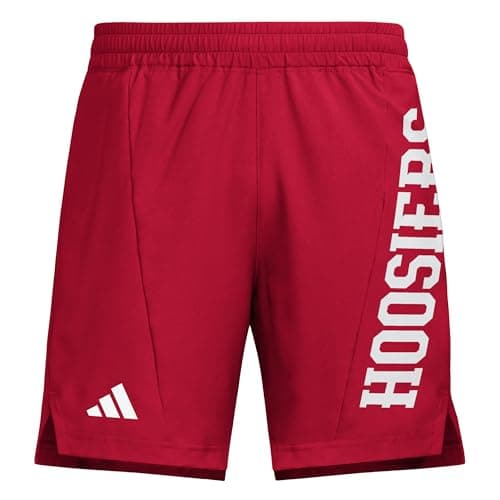 adidas Men's D4T Woven Indiana...University, XX-Large/7" Inseam
