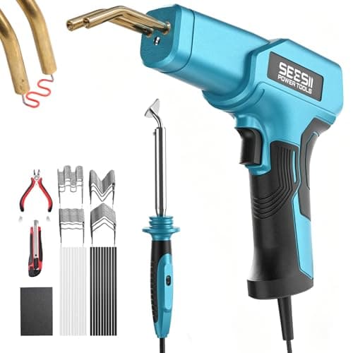 [Prime] SEESII 150W Plastic Welder Kit w/ 60W Soldering Iron, 200 Staples & 20 Plastic Rods $19.59 + Free Shipping