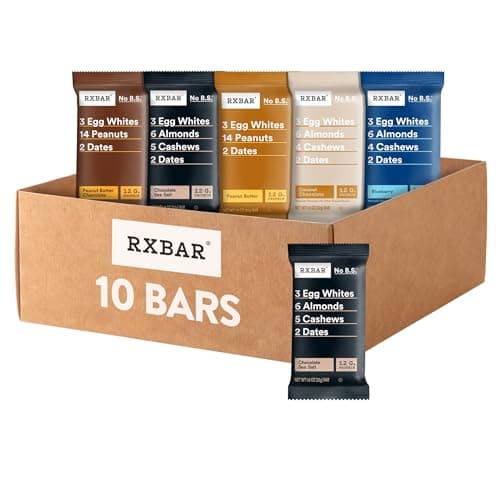 Prime Members: 10-Count RXBAR Protein Bars Variety Pack $11.30 w/ S&S + Free S&H