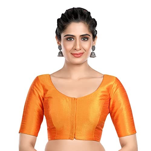 Indian Women's Traditional Style Designer Readymade Saree Blouse