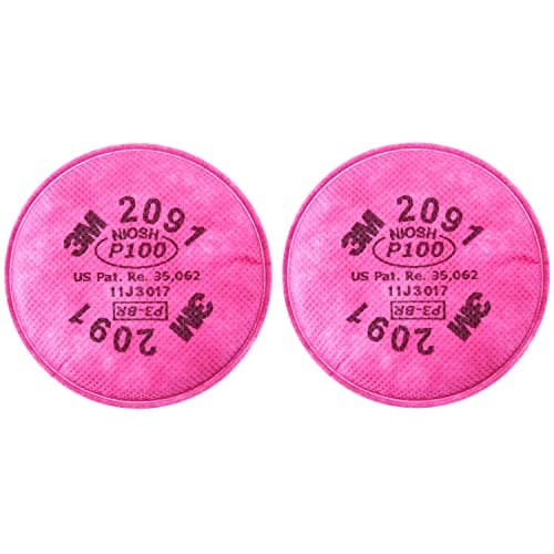 3M 2091 Particulate Filter 2-Pack for $8.20 + free shipping w/ Prime