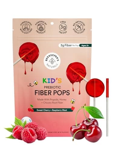 Beekeeper’s Naturals Kids Prebiotic Fiber Lollipops 15-Count Only $6.99 Shipped on Amazon (Reg. $11)