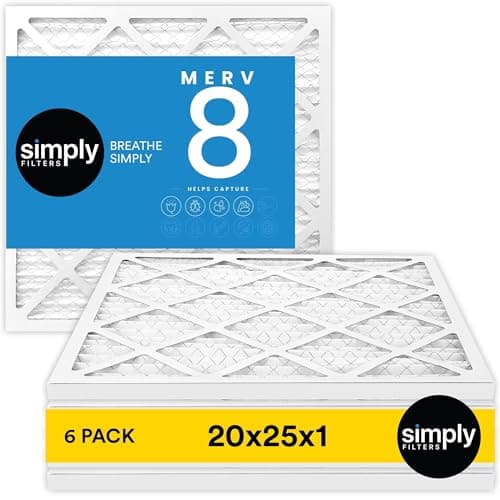 Simply 20x25x1 Air Filter, Mer...) DUST, Pet, & Allergy Control