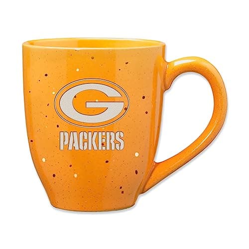 Rico Industries NFL Football G...ed Speckled Ceramic Coffee Mug