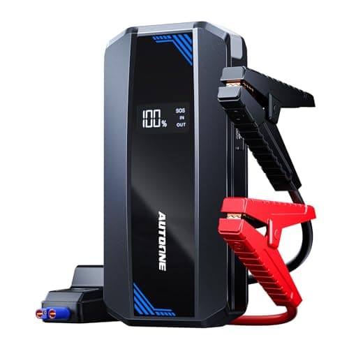 AUTOONE 12V 6000A Portable Car Jump Starter w/ LCD Display & LED Light $30.99 + Free Shipping