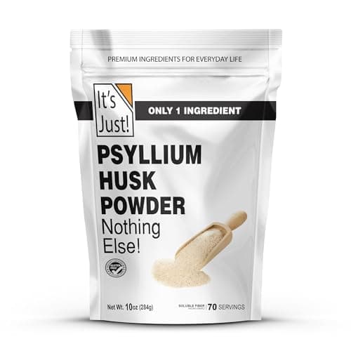 It's Just! 10-oz. Psyllium Husk Powder for $10 w/ Subscribe & Save + free shipping w/ Prime