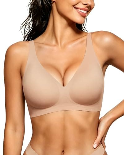 HORISUN Wireless Deep V Support Seamless Bra (Multi Colors) from $7.49 + Free Shipping w/ Prime or orders $35+