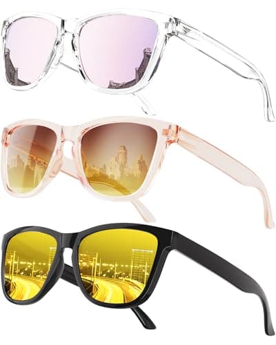 3-Ct QALLY Women's Polarized UV400 Fashion Sunglasses (Various) from $9.50