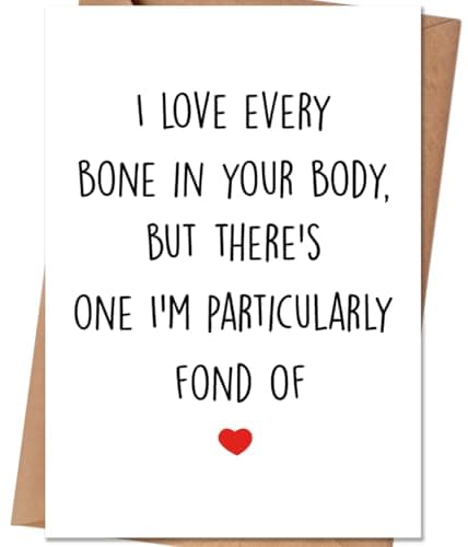 HEJOYN Valentines Day Gifts for Him, Valentines Card for Men Husband Boyfriend, Men Valentine's Gifts, Boyfriend Valentines Day Gift